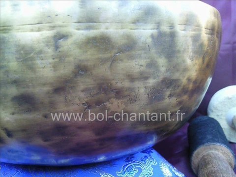 bol chantant tibetain 7 metaux : + 4kg
