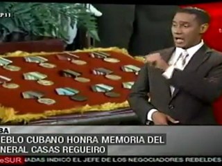 Funerales de Casas Regueiro y duelo nacional en Cuba