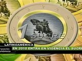 Breve recuento de la moneda regional del ALBA, el SUCRE