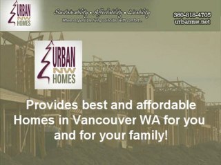 Home Builder Vancouver WA For Sale