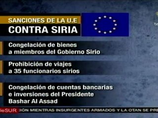 Procede el embargo al petróleo de Siria