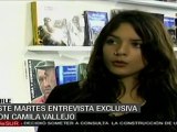 Entrevista con la dirigente estudiantil Camila Vallejo
