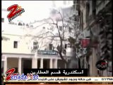 حرق اقسام مصر 2011 واطاحة بالمخلوع مبارك