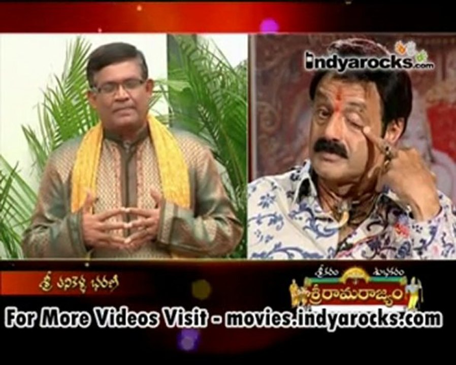 Sri Rama Rajyam Movie Special Programme2