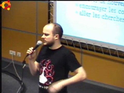 Ubuntu Party 7.04 - Le projet Debian par Sam Hocevar (version courte)