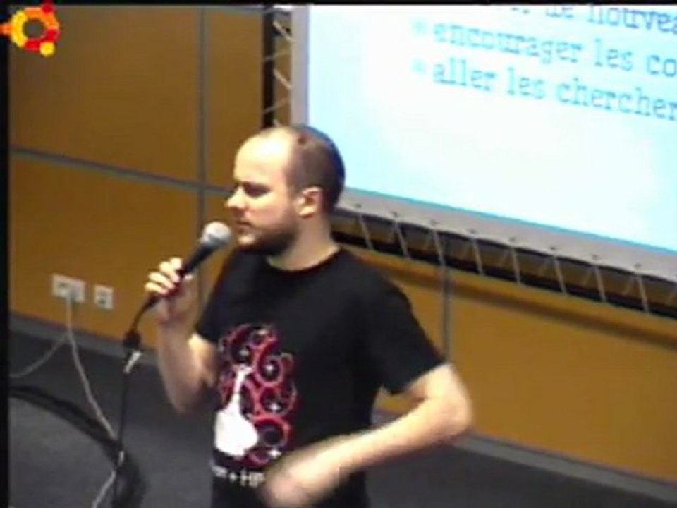 Ubuntu Party 7.04 - Le projet Debian par Sam Hocevar (version courte)