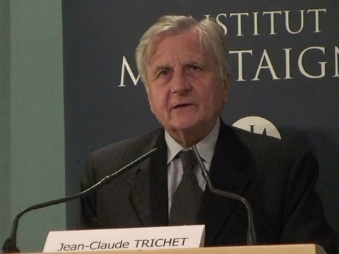 Jean-Claude Trichet à l'Institut Montaigne : leçons et défis de la crise