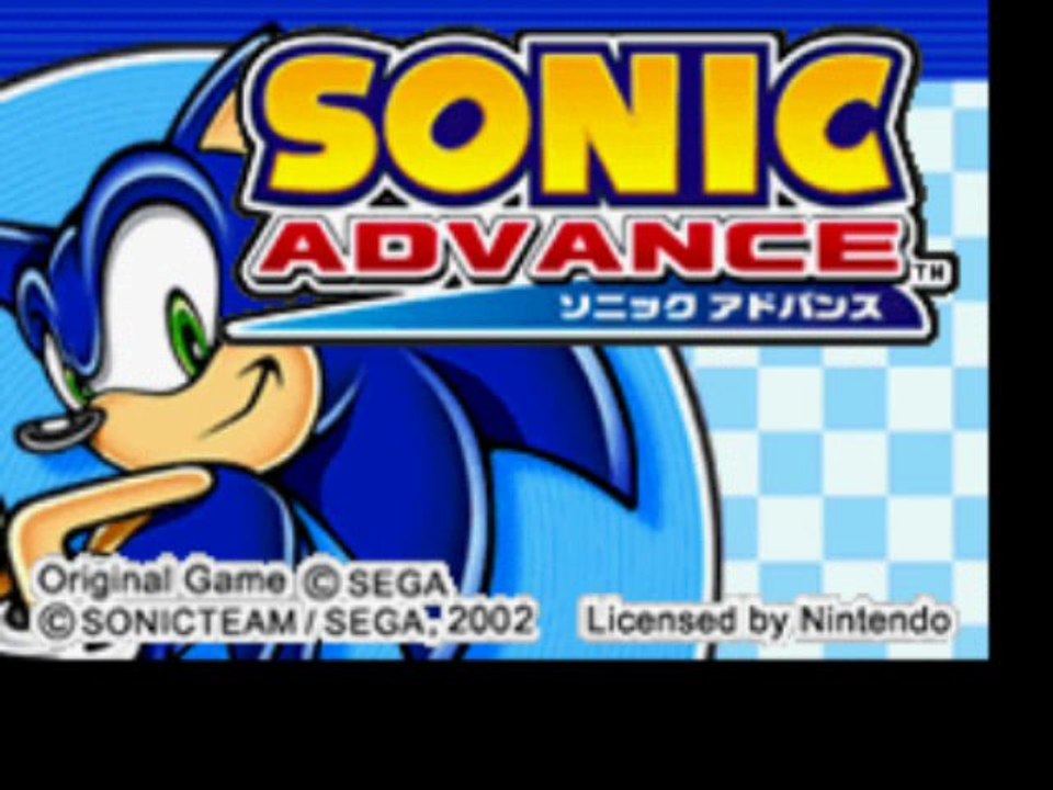 Sonic Advance 1) Neo Green Hill Zone