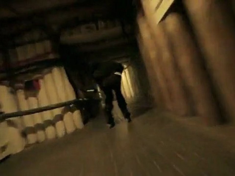 roller dans une mine en Pologne