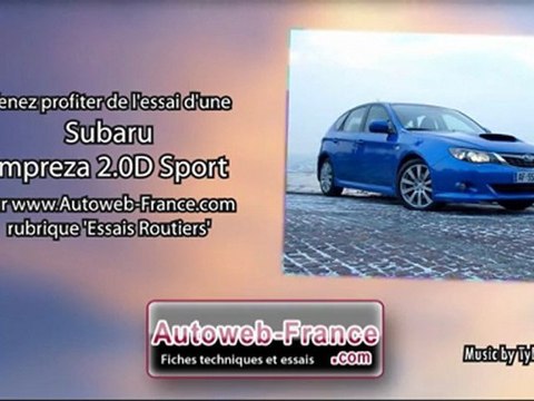 Essai Subaru Impreza 2.0D Sport - Autoweb-France