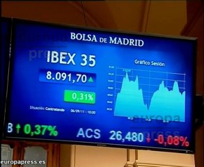 El Ibex abre con leve bajada del 0,4%