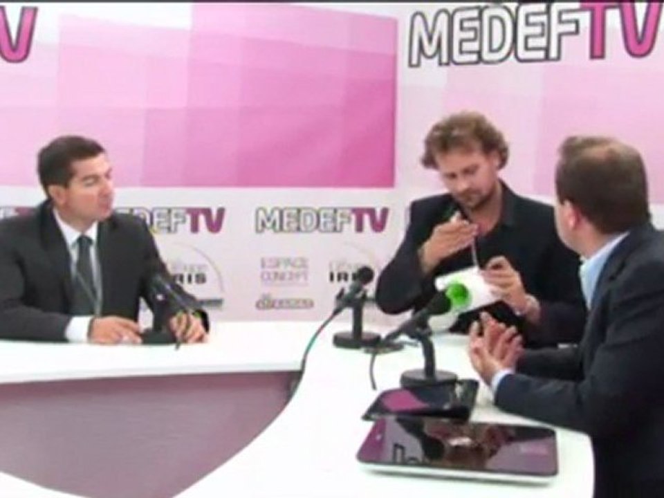 Espace Business Innovation, Gael Polles reçoit Giovanni Ungaro, Cedric Hutchings