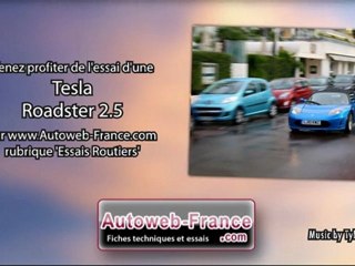 Essai Tesla Roadster 2.5 - Autoweb-France