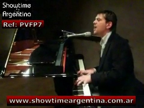 Ref: PVFP7 Pianist Vocalist Piano Bar Entertainer Cocktail Jazz Standards Bossa Latin Tango Movies Beatles Pop showtimeargentina.com.ar