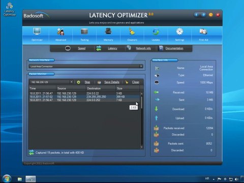 Latency Optimizer 3.0 (fix lag, reduce lag, boost and speed up games and Internet)