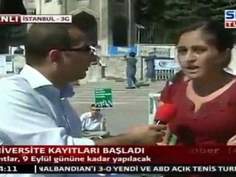 5 Eylül İstanbul Üniversitesi Oturma Eylemi / SKY TÜRK