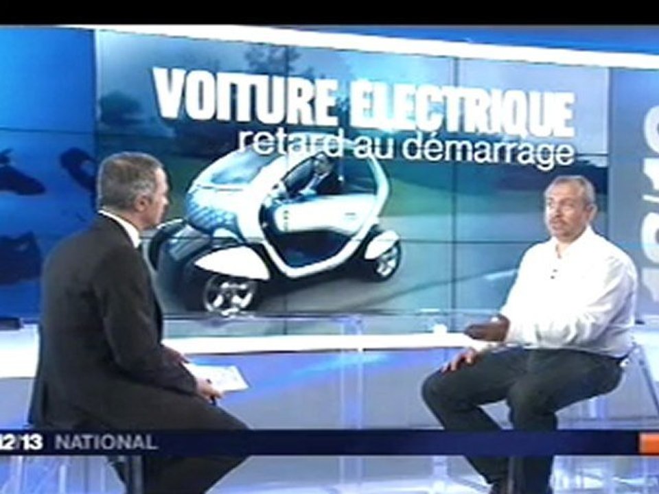La voiture de demain :Vincent Chriqui sur France 3