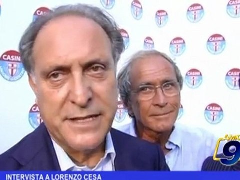 Chianciano Terme | Festa Nazionale UDC 2011. Intervista Lorenzo Cesa