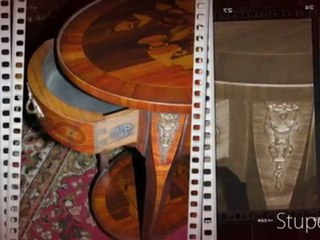 Louis XV style and XVI style side tables