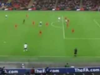 England 1-0 Wales goal Ashley Young 06/09/2011