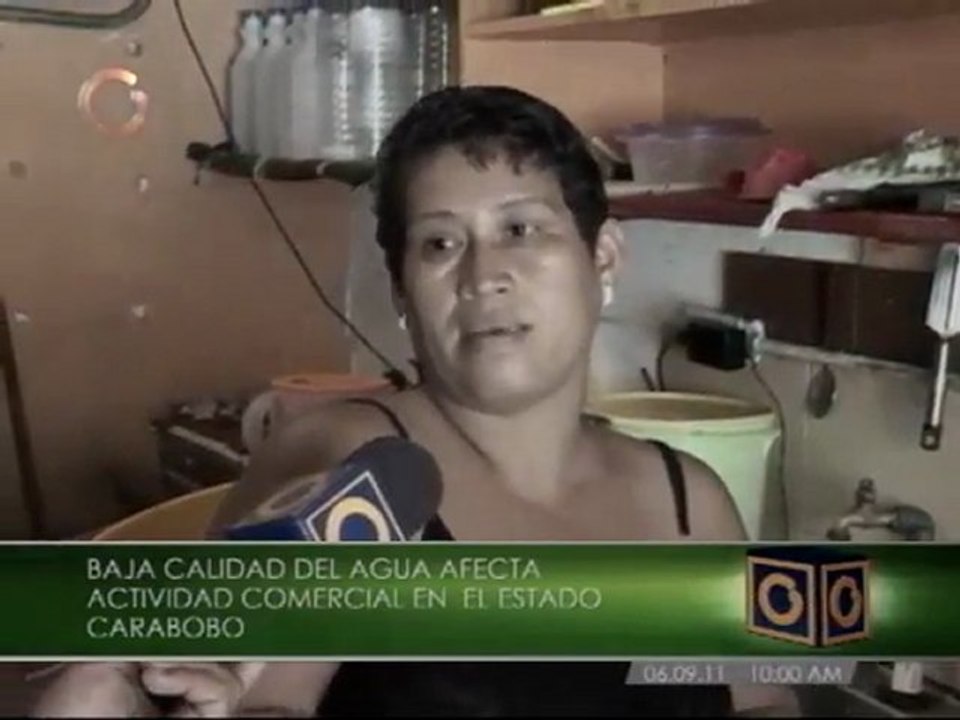 Falta de agua afecta a Carabobeños