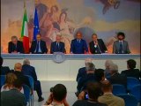 Roma - Calcio - Letta, Crimi, Abete, Beretta, Petrucci e Tommasi