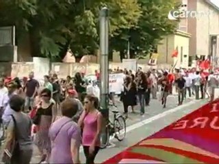 IcaroTv. Sciopero Cgil: immagini e voci