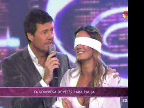 Paula en SM 1 (previa Pedro canta Conociéndote ) - 06 de Septiembre