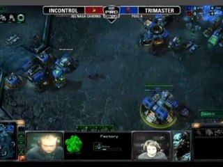 MLG Raleigh 2011 - Starcraft II - Game 2 - EG Incontrol (P) VS CoL Trimaster (T) Part 1/1