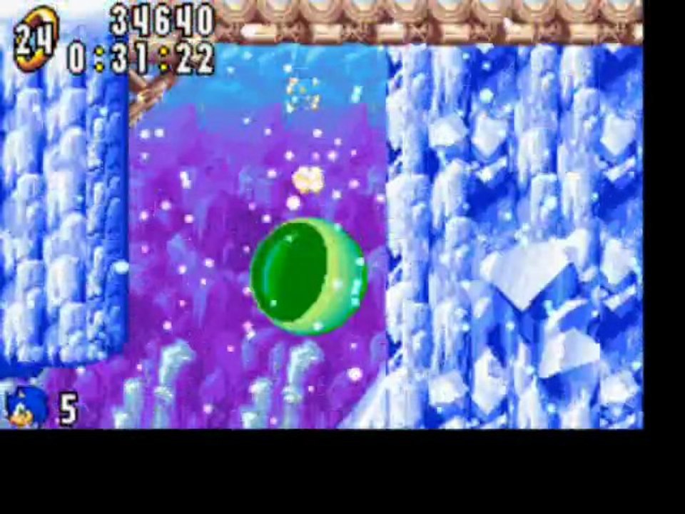 Sonic Advance 4) Ice Mountain Zone