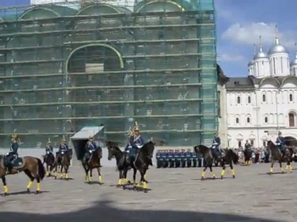 Parade de la garde au Kremlin