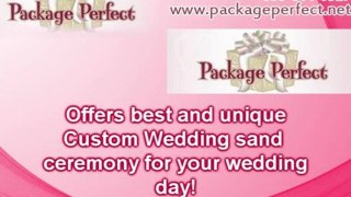 Custom Wedding Sand Ceremony