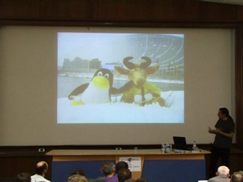 Ubuntu Party 10.10 Toulouse - Les batailles en cours autour du Logiciel Libre par Frédéric Couchet