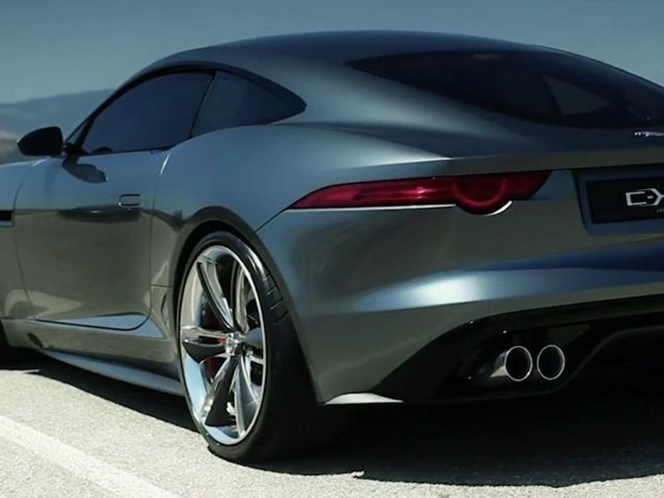 Jaguar C-X16 Concept sur la route