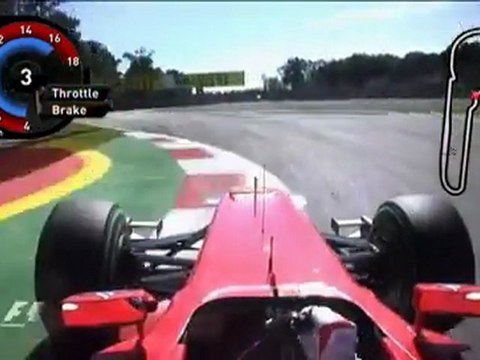 Fernando Alonso pole lap Monza 2010