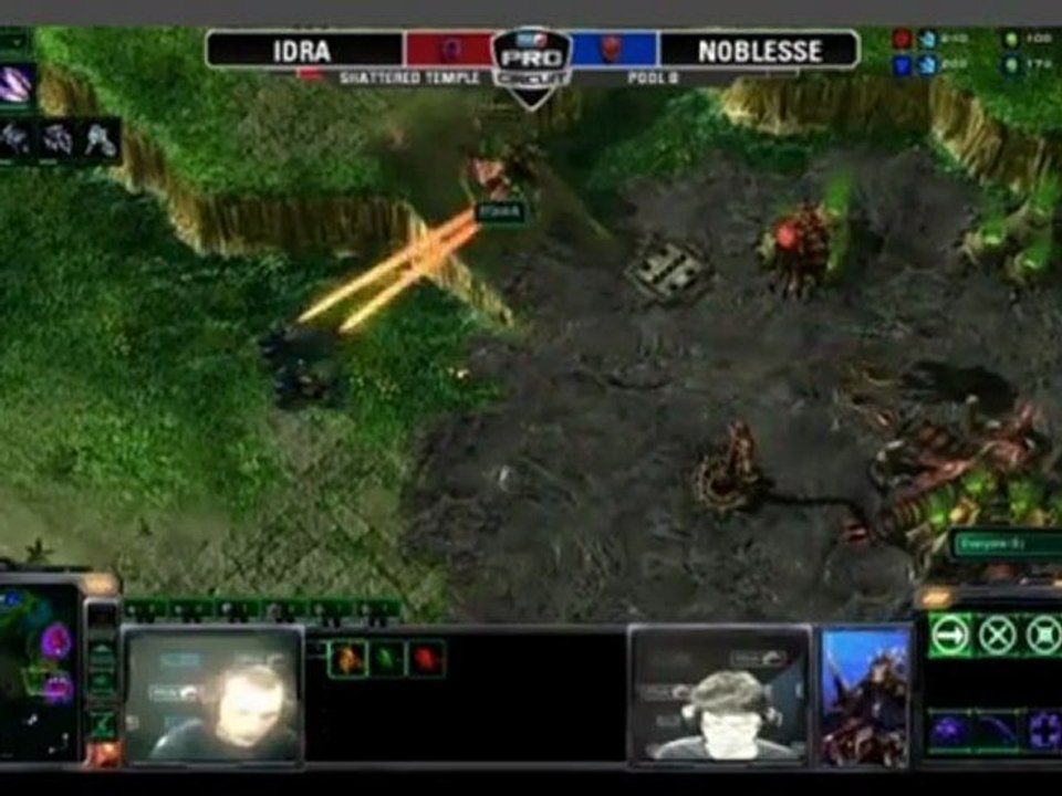 MLG Raleigh 2011 - Starcraft II - Game 2 - EG Idra (Z) VS CoL.MVP Noblesse (T) Part 1/1