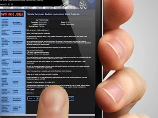 UK Motor Trade Jobs iPhone App For Perfect Placement