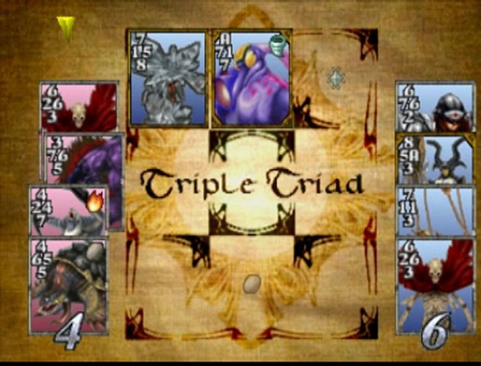 Présentation le Triple Triad (PS1)