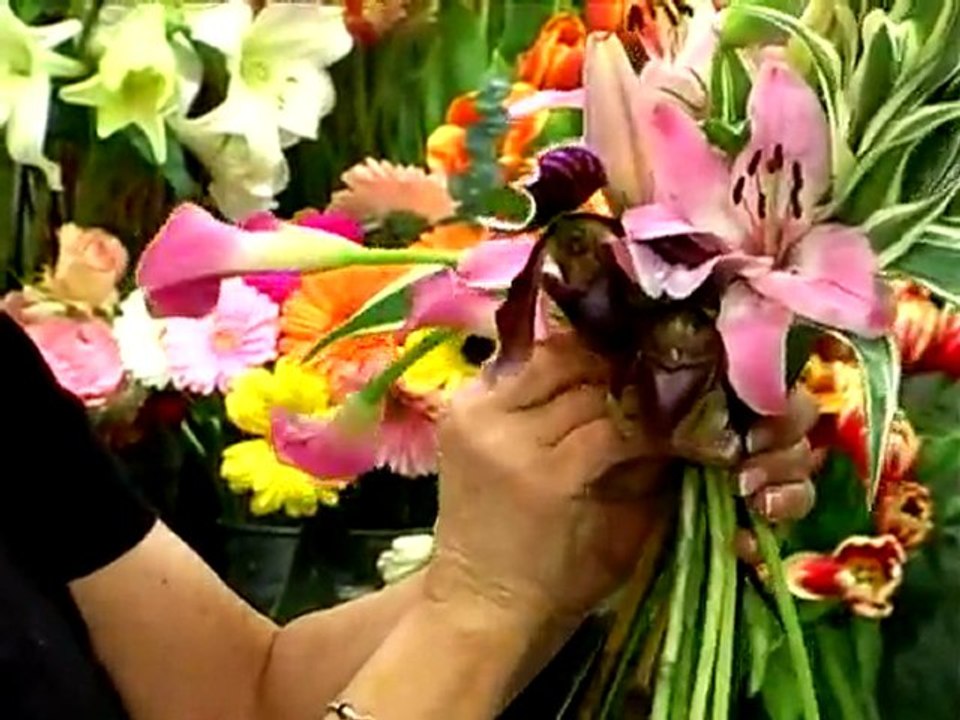 Composition d'un Bouquet Parallèle avec les ateliers Aquarelle