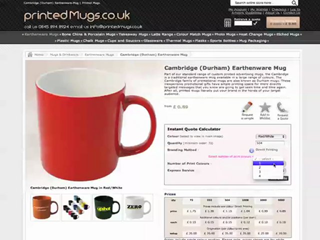 How to buy Printed Mugs online