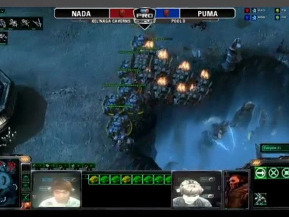 MLG Raleigh 2011 - Starcraft II - Game 1 - SK.oGs Nada (T) VS EG Puma (T) Part 2/2