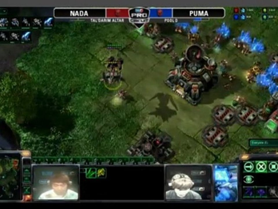 MLG Raleigh 2011 - Starcraft II - Game 2 - SK.oGs Nada (T) VS EG Puma (T) Part 1/2