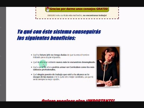 Para Encontrar Trabajo, Currículum Que Vende - Comprobado Que... Eate Metodo Funciona