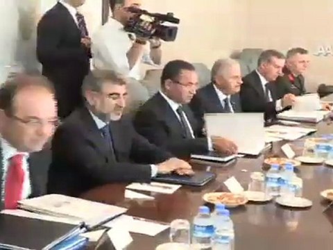 Mısır ziyareti öncesi görüşmeler