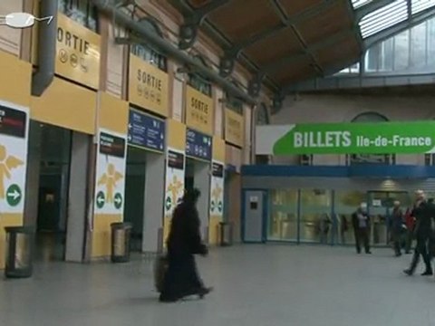 Inauguration du commissariat de la police régionale des transports par Claude GUÉANT