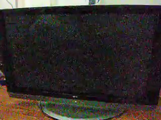 ecran plasma clignote