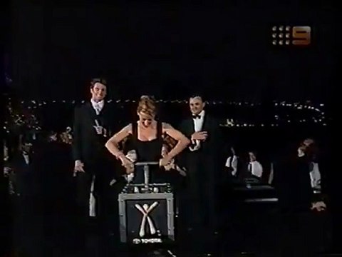 Kylie Minogue starts fireworks show Sydney australia 1999