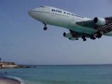 Boeing 747 à Saint Martin