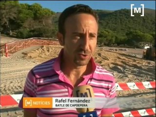 Regeneració de la platja de Cala Agulla