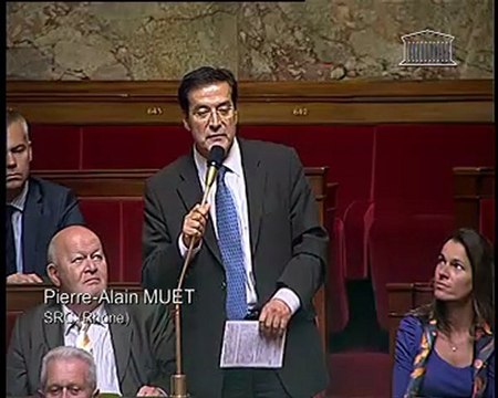 Pierre Alain Muet, question d'actualité sur plan de rigueur Fillon 07 09 2011